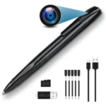 hidden pen camera, 64GB spy cam, mini hidden camera, 1080P pen camera, classroom observation cam, indoor learning cam, compact stealth camera