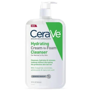 CeraVe foam cleanser 19oz