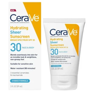 CeraVe sunscreen SPF 30 5oz