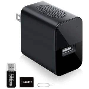 Hidden Charger Camera 64GB 1080P