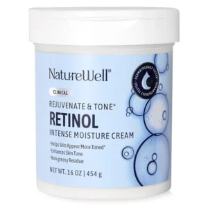 nature well retinol cream for face body and hands anti aging and firming 16 OZ