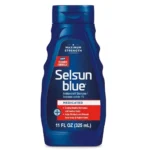 Selsun Blue Medicated Antidandruff Shampoo bottle with selenium sulfide for scalp treatment