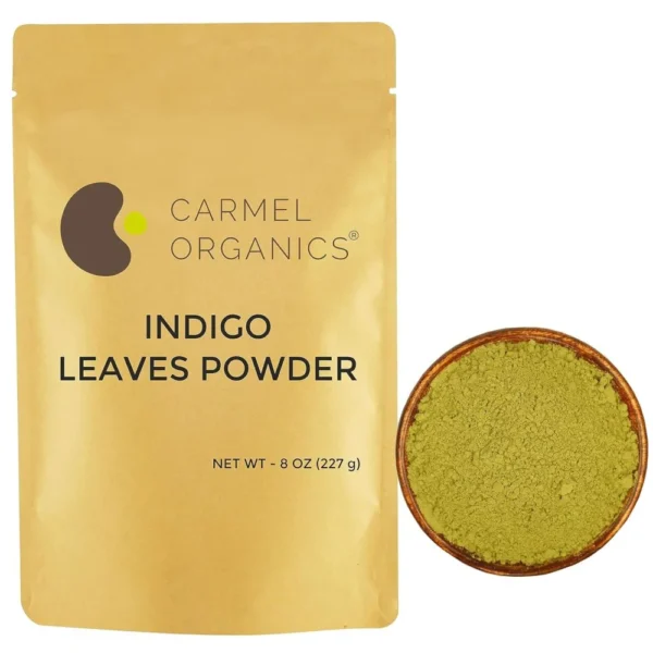 Carmel Indigo Powder 8oz Carmel Organics 8 oz Indigo Powder for natural hair color