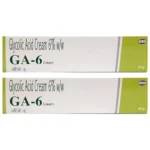 GA-6 Glycolic Acid 6% Cream 30g pack of 2 for exfoliating and skin renewal