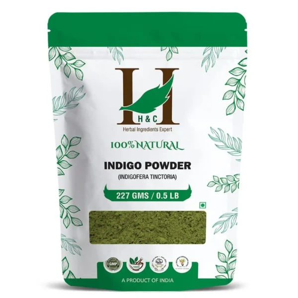 Natural Indigo Powder Hair 227g herbal indigo powder for brown to black hair dye