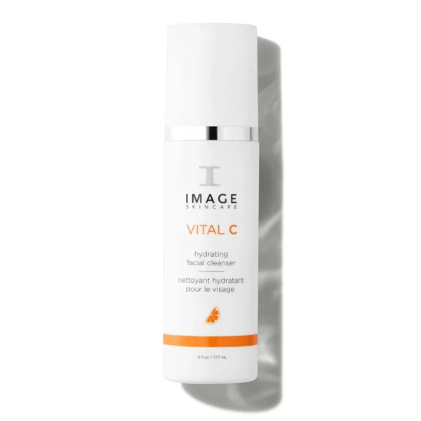 IMAGE Skincare VITAL C Hydrating Facial Cleanser, gentle face wash with Vitamins C, E, and A