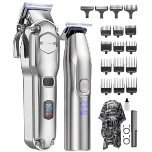 Jack & Rose Clippers and Trimmers Set, cordless barber clippers for men