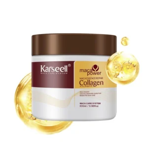 Karseell Collagen Hair Treatment Deep Repair Mask with Argan Oil – 100ml for Dry Damaged Hair