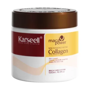 Karseell Collagen Hair Mask Deep Repair with Argan Oil – 500ml for Dry Damaged Hair