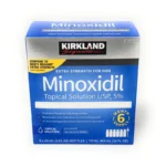 Kirkland Signature Minoxidil 5% Extra Strength for men, 6-month supply, 6 x 2 oz bottles, hair regrowth treatment