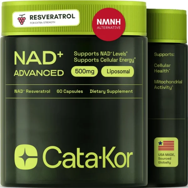 NMNH liposomal NAD+ with resveratrol for energy and healthy aging