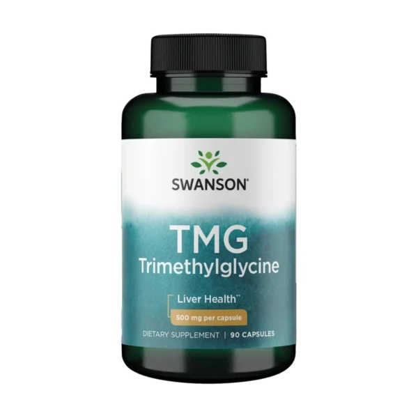 Swanson TMG 500mg Trimethylglycine amino acid supplement 90 capsules