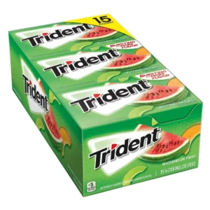 Trident Watermelon TW Bubble Gum 1 Pound Pack