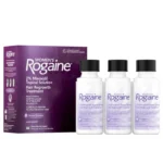 Women’s Rogaine 2% Minoxidil topical solution for hair thinning and regrowth, 3-month supply