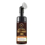 WOW Skin Science Vitamin C Face Wash & Brush, 5.07 oz, brightening cleanser for all skin types