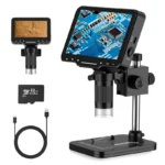 4.3" LCD Digital Microscope 10MP HD Stereo Microscope with 1-1000X Magnification