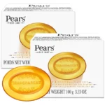 Pears Glycerin Soap 3-Pack Transparent Amber Blue Green Bars 3.53 oz Each