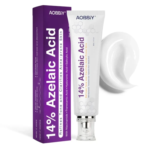Azelaic Acid Facial Cream 1 oz Azelaic Acid Facial Cream 1 oz – Redness Relief & Acne Prevention