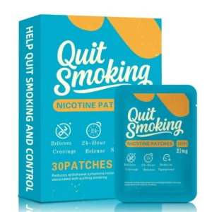 Step 1 nicotine patches 21mg, 30 count for effective smoking cessation