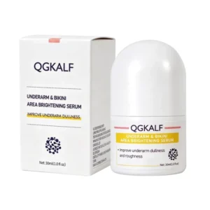Fragrance-free underarm brightening serum roll-on with niacinamide and tranexamic acid